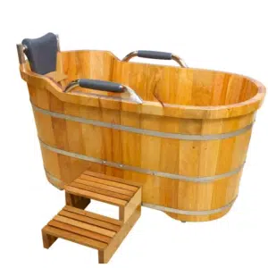 Bồn tắm gỗ pơ mu cao cấp