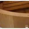 Bồn tắm gỗ sồi kiểu tròn ảnh 7