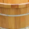 Bồn tắm gỗ Pơ Mu bo viền cao cấp ảnh 7