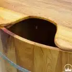 Bồn tắm xông hơi gỗ Pơ Mu ảnh 4