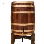 Thùng rượu gỗ sồi 100L kiểu đứng tại Xưởng Bảo Long