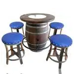 Thùng gỗ trang trí hầm rượu tại Xưởng Bảo Long