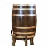 Thùng rượu gỗ sồi 100L đứng giả cổ tại Xưởng Bảo Long