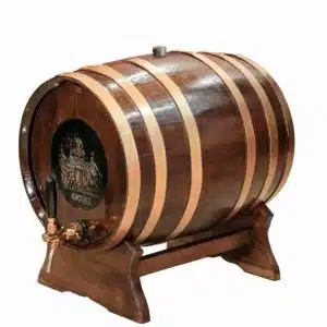 Thùng rượu gỗ sồi 30 lít giả cổ cao cấp