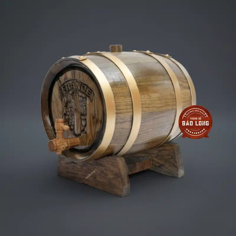 thung-go-soi-10l-voi-go-trang-tri-phong-khach