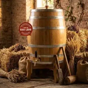 Thùng Gỗ Sồi 50 Lít Đứng