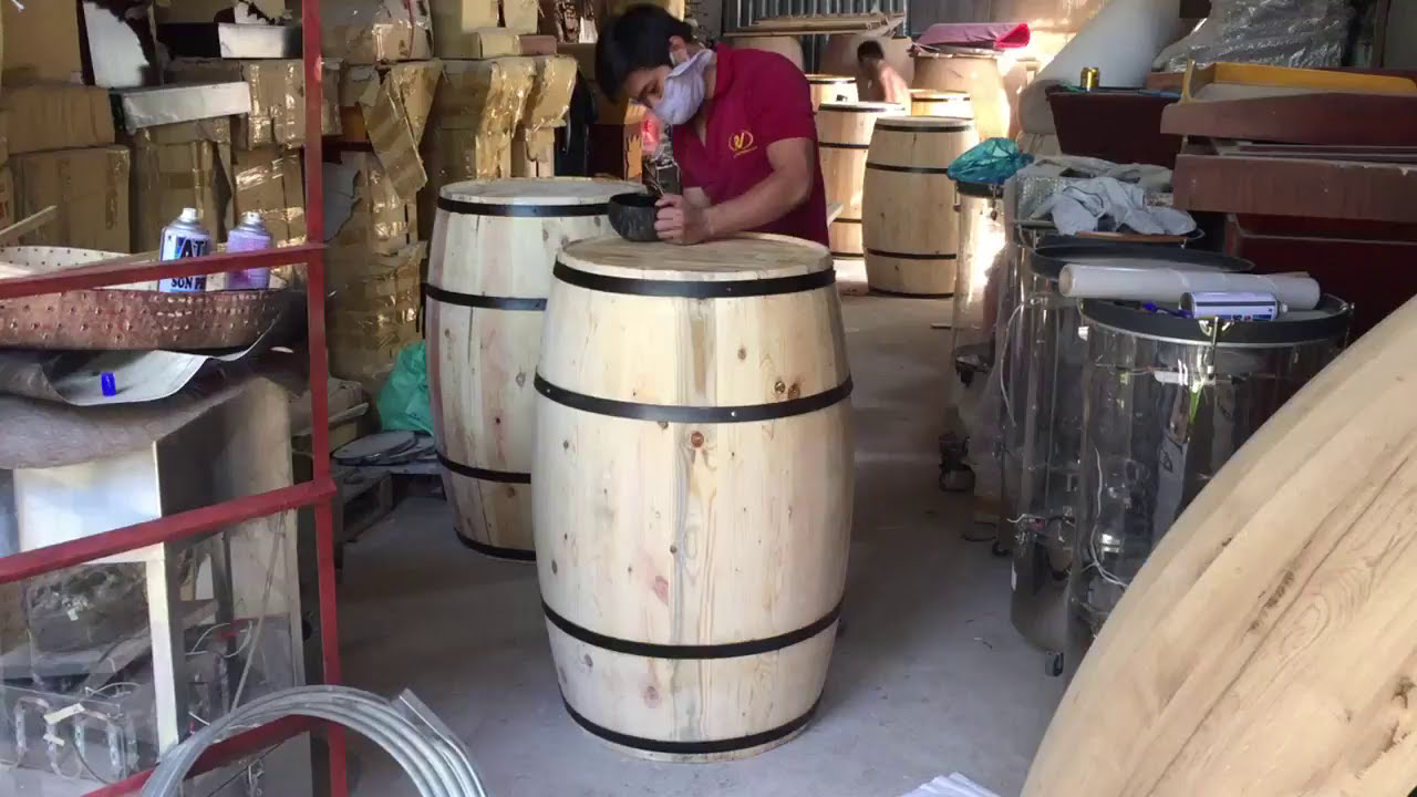 Thùng Rượu Gỗ Sồi Cũ - Bí quyết dùng lại độc đáo mang lại giá trị kinh tế và thẩm mỹ cao