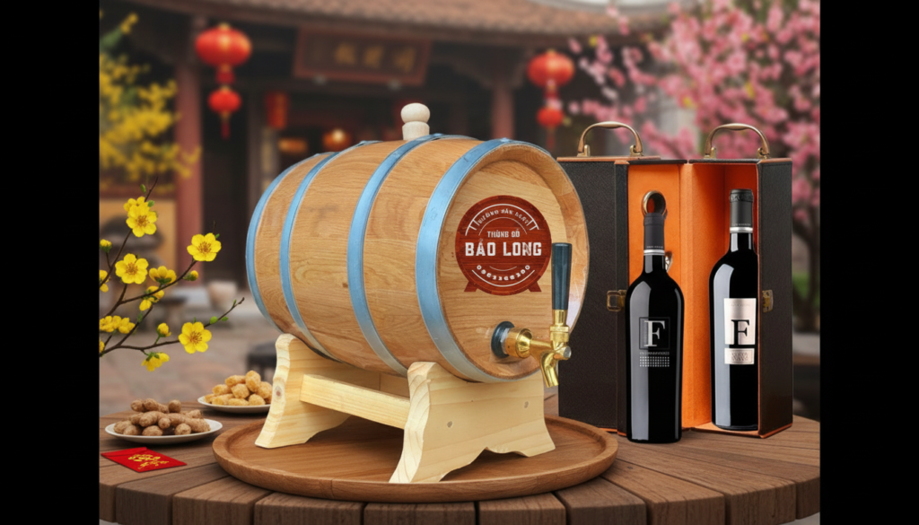 Bi-Quyet-U-Ruou-Vang-Ngay-Tet-Trong-Thung-Go-Soi-De-Khai-Xuan-Tron-Vi