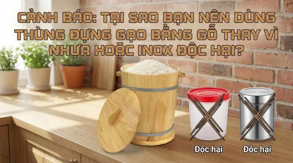 nen-dung-thung-go-dung-gao-thay-vi-thung-nhua-hay-inox