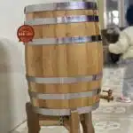 Thùng gỗ sồi 100L dáng đứng ảnh 4