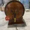 Thùng rượu gỗ sồi 30L sơn giả cổ lỗ to ảnh 7